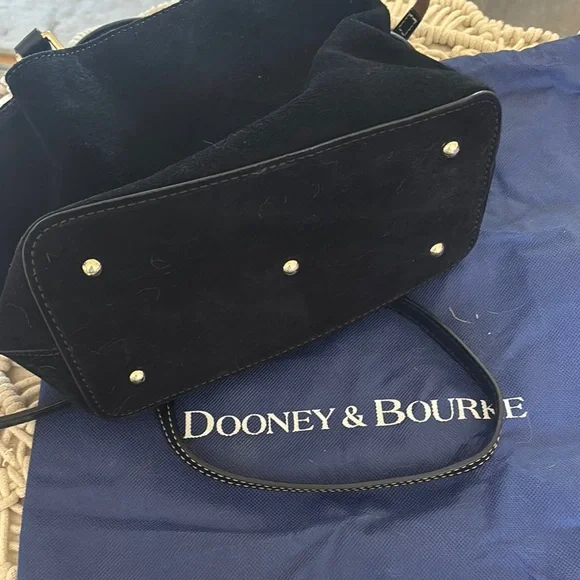 Dooney & Bourke Black Satchel with Structured Design - Picture 8 of 14